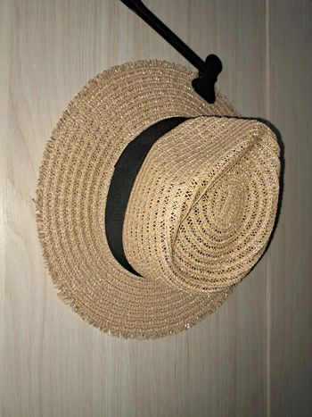 Chapeau Soleil - Bord noir (57 cm)