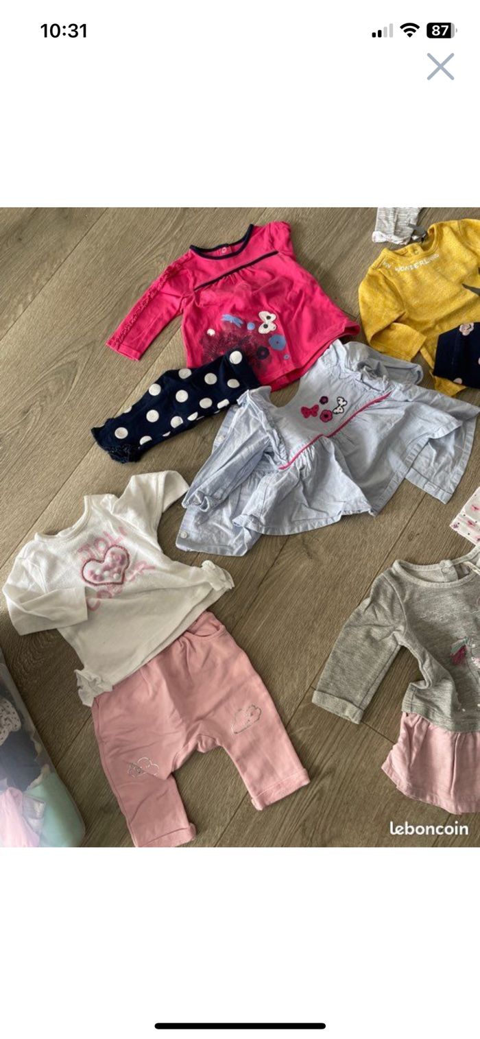 Vêtements 3 mois 2 caisses - photo numéro 9