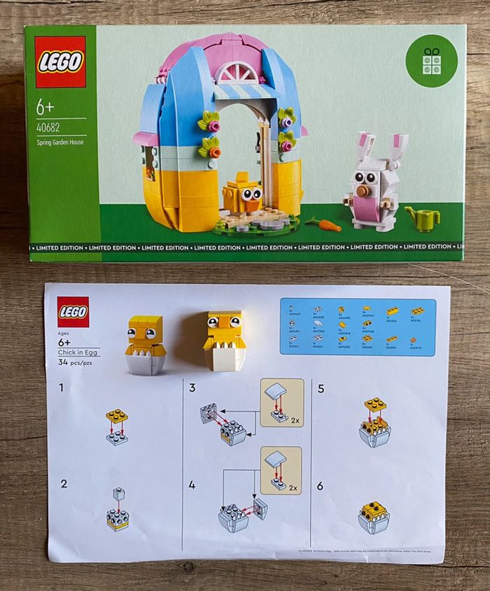 Lego 40682 NEUF + Chick in Egg