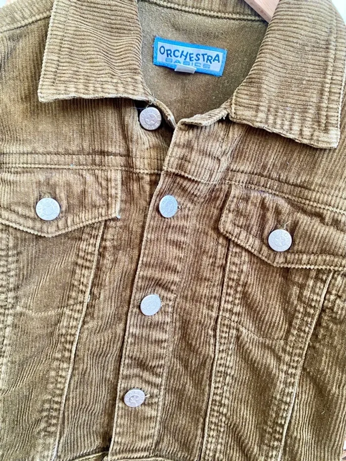 Veste velours kaki - photo numéro 3