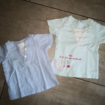 Lot T-shirt TAO 6mois