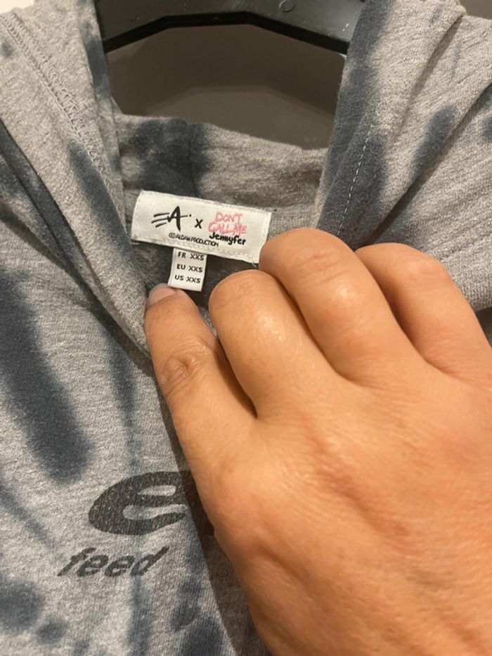 Sweat tye and dye don’t call me jennyfer xxs - photo numéro 2