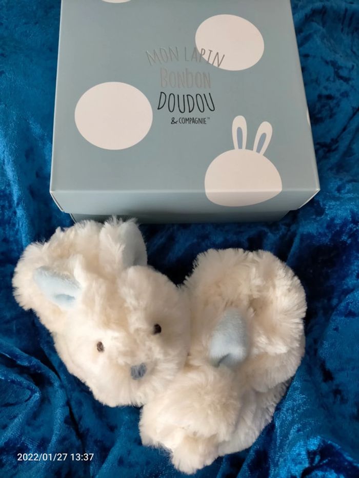 Chausson bébé naissance garçon