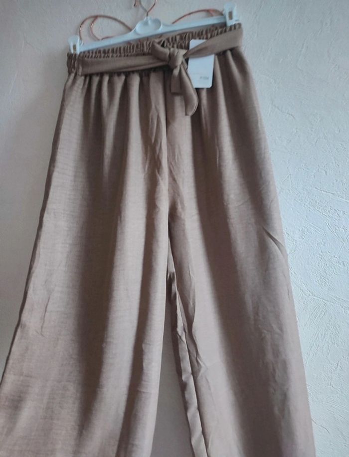 Palazzo, pantalon jambes large taille unique - photo numéro 6
