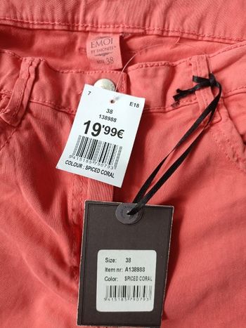Short émoi en 38 pour femme
