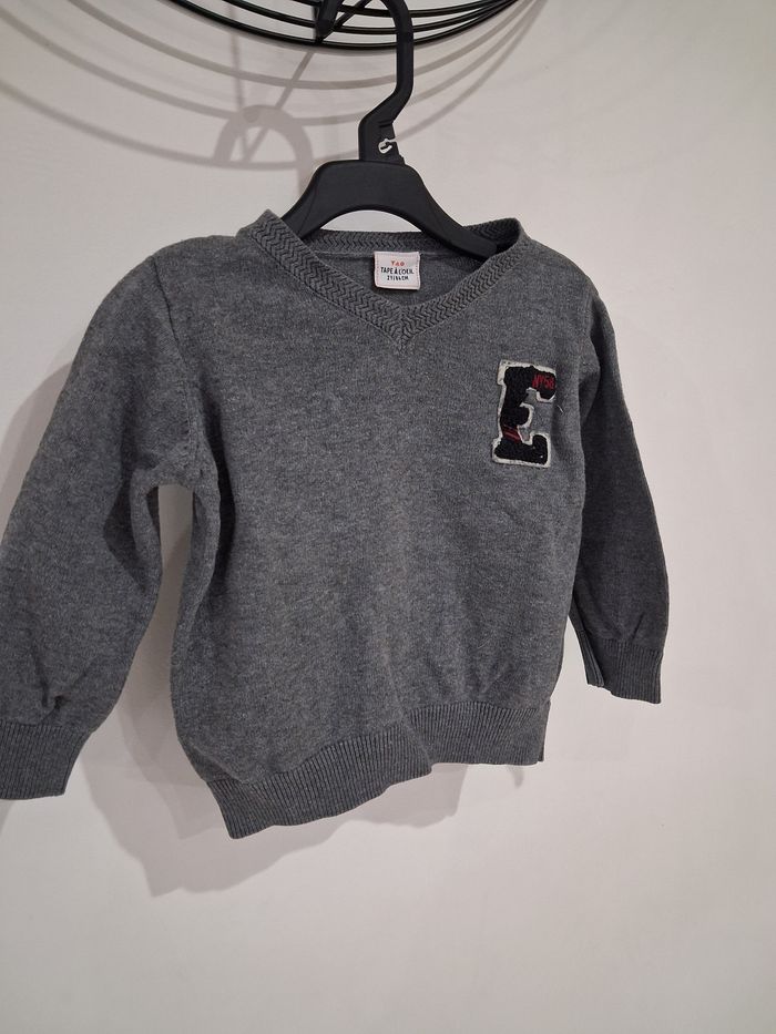 Pull tao tape a l'œil gris