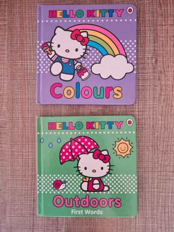 Lot de 2 Hello Kitty en anglais TBE