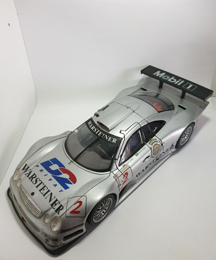 Maisto Mercedes-Benz CLK GTR D2 Privat #2 1/18 - GT Racing Warsteiner🏁 (pour pièces)