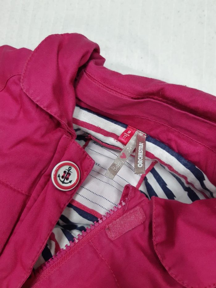 Manteau rose Orchestra 9 mois - photo numéro 4