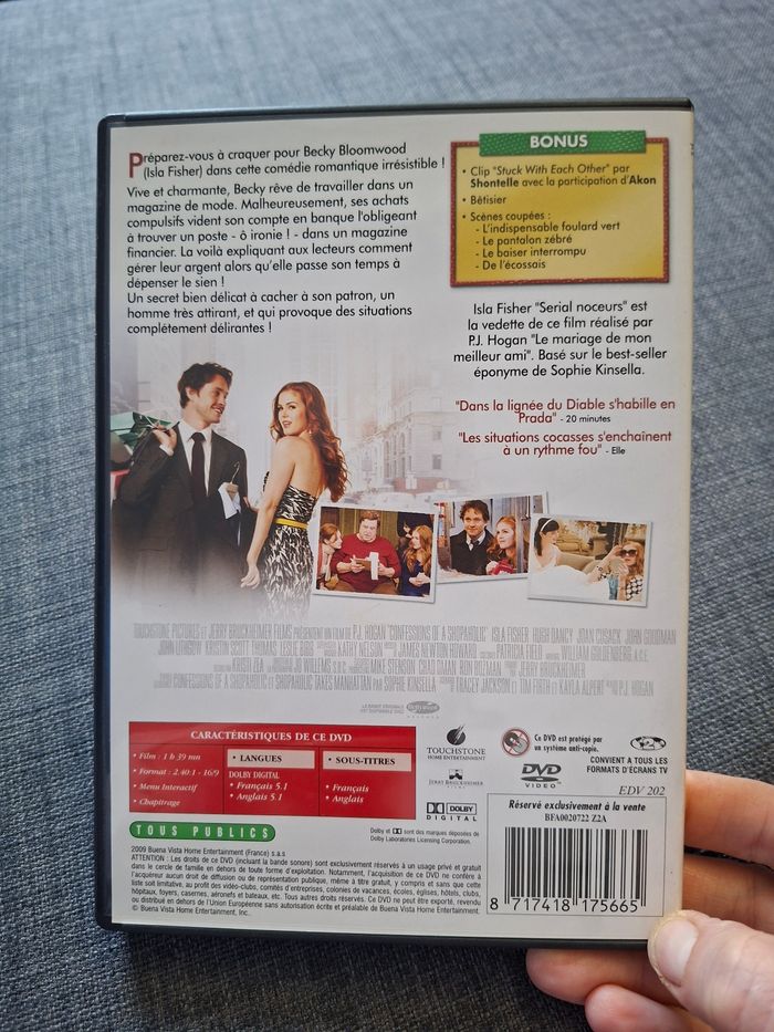 Dvd " confessions d'une accto du shopping " - photo numéro 2