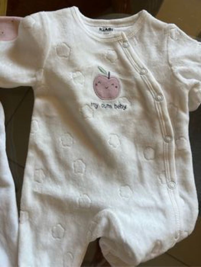 Lot de 3 pyjama velours fille - photo numéro 4