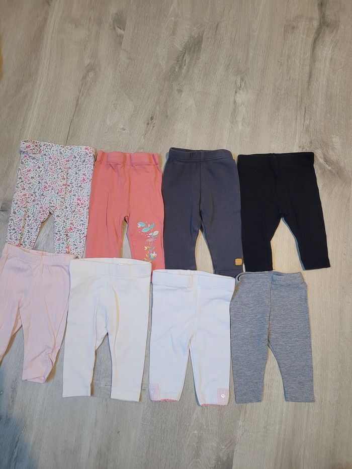 Lot leggings bébé 3 mois