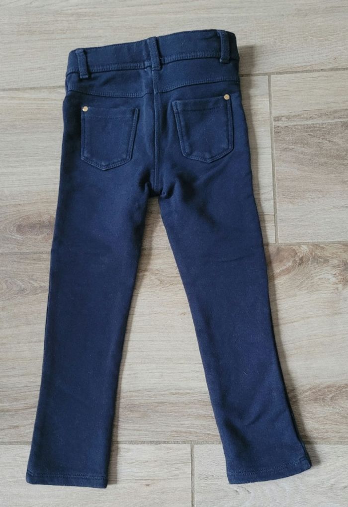 Ensemble t-shirt manches longues marinière et pantalon chaud taille 4 ans - photo numéro 6