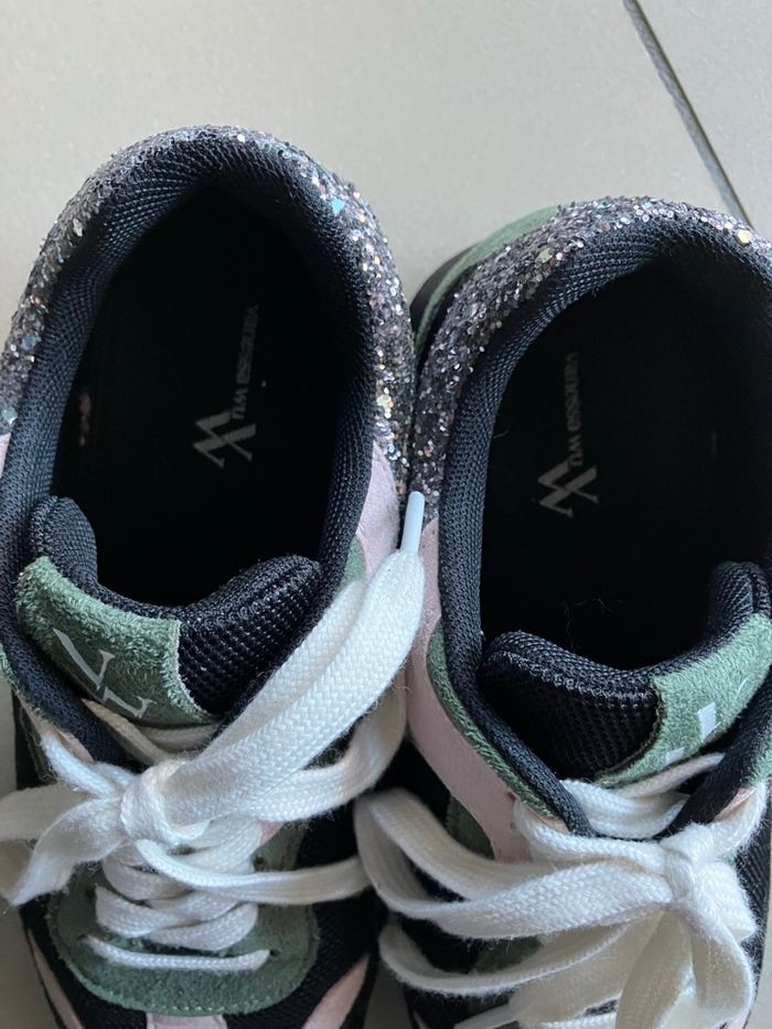 Basket Vanessa Wu noire femme taille 38 - photo numéro 7