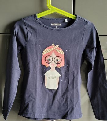 T shirt manches longues fille 6 ans orchestra