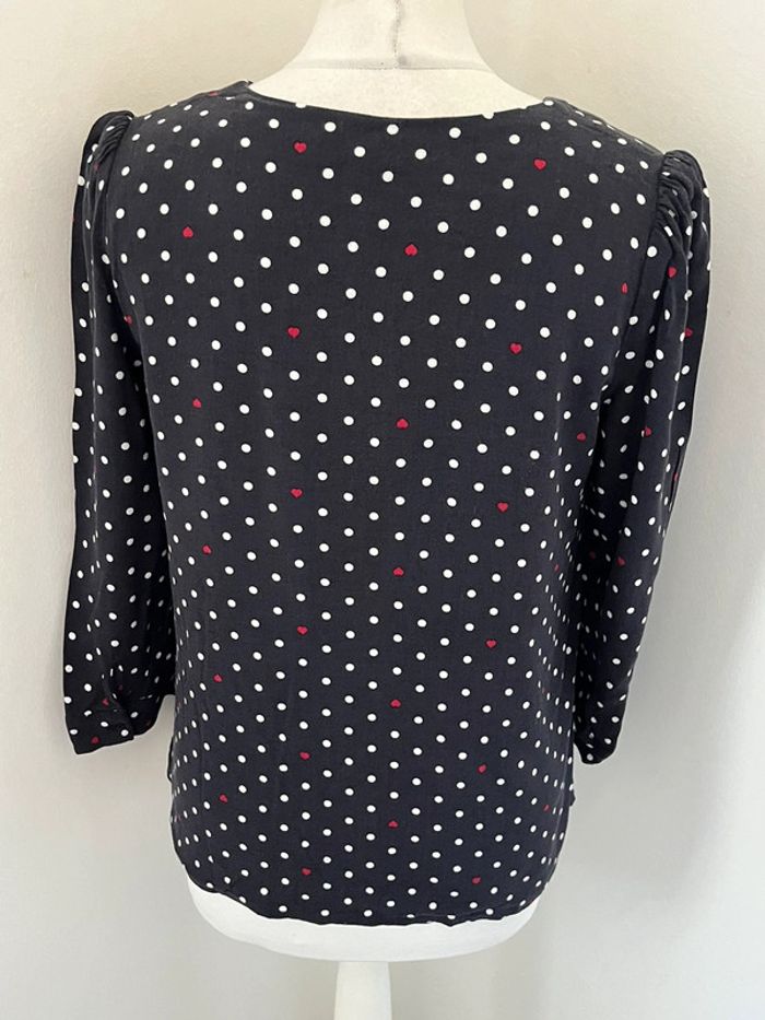 Blouse col en V Claudie Pierlot M - photo numéro 5
