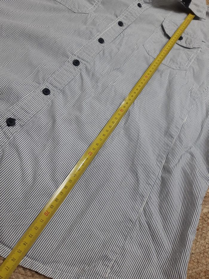 Chemise manches longues rayée XXL - photo numéro 7