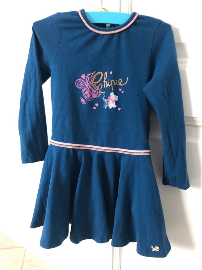 Robe chipie bleu 18-24 mois