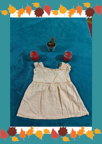 Robe Kiabi corail taille 12 mois