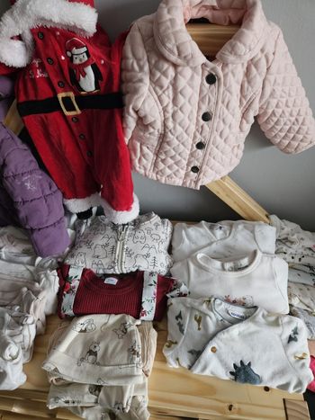 Lots de vêtements d'hiver 3-6 mois