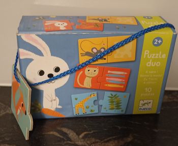 Puzzle duo À table Djeco