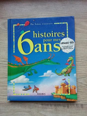 Livre 6 histoires pour mes 6 ans sans Cd