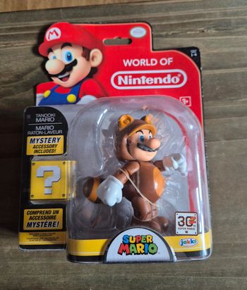 Figurine tanooki mario sous blister