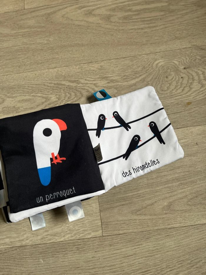 Livre en tissu mes petits oiseaux - photo numéro 5