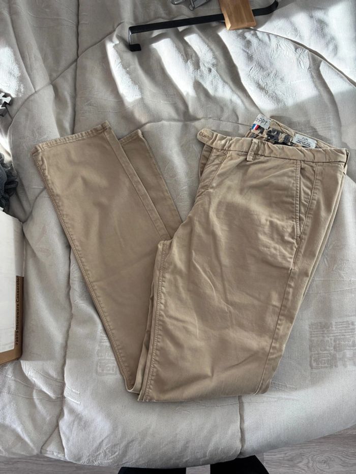 Pantalon crème - photo numéro 3