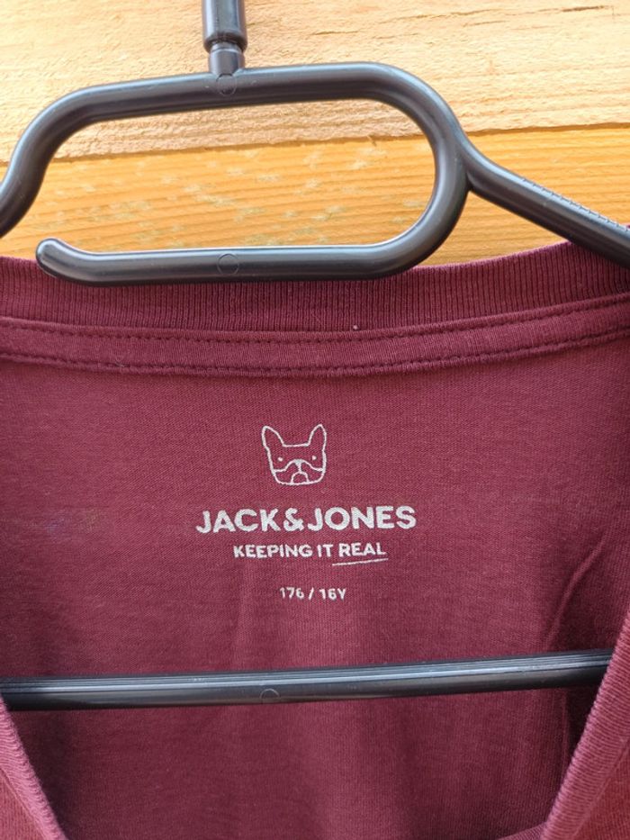 T-shirt manches longues Jack & Jones 16 ans - photo numéro 3