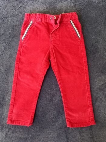Pantalon velours
