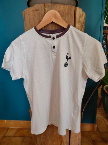 T-shirt blanc club foot Tottenham Hotspur