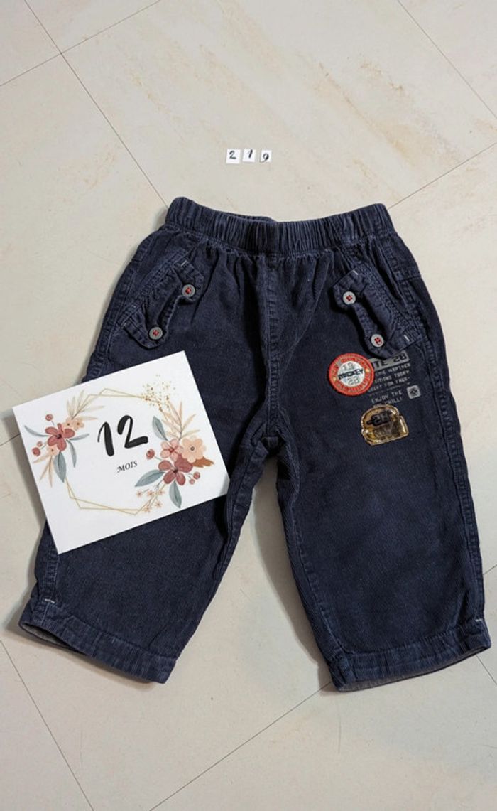 Pantalon 12 mois