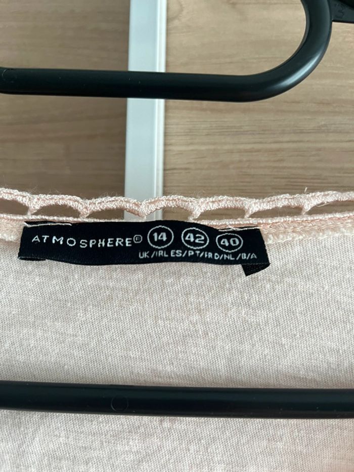 Haut manches courtes rose primark taille42 - photo numéro 2