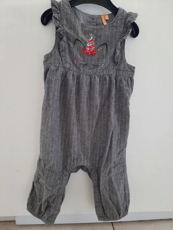 Combinaison fille licorne