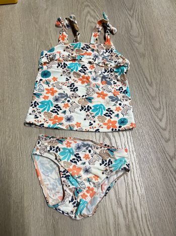 Maillot de bain tankini 3 ans