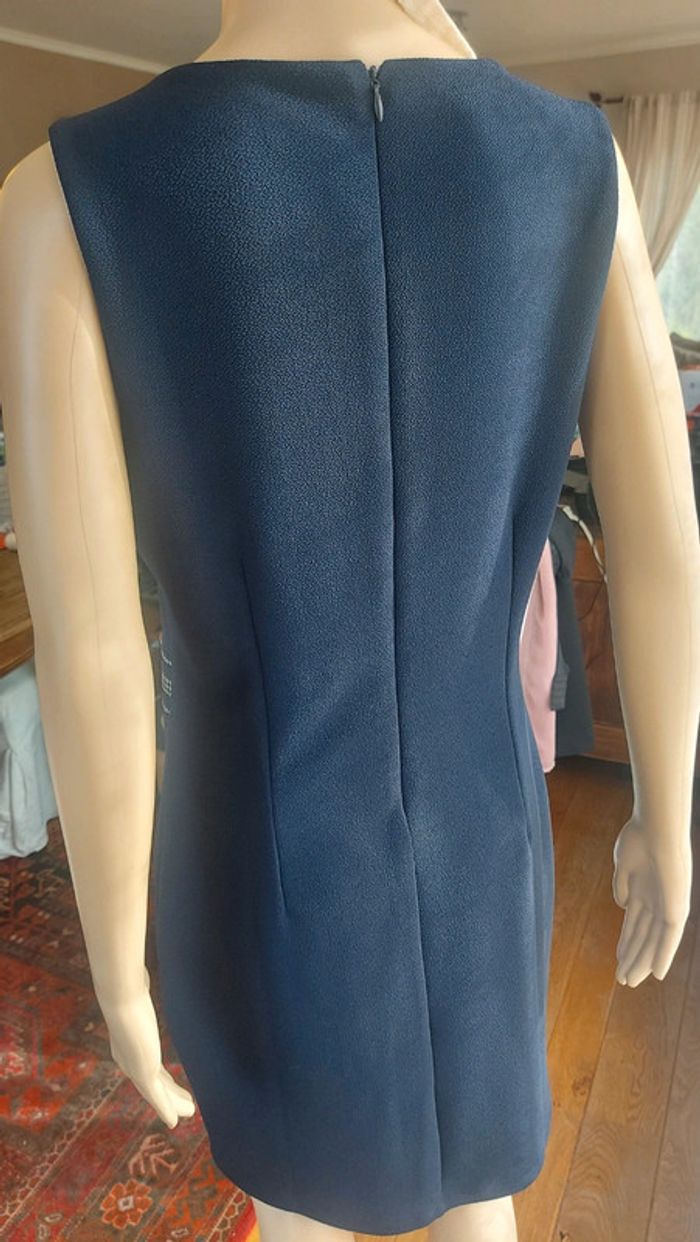 Robe bleu avec broderie K-design taille L - photo numéro 10