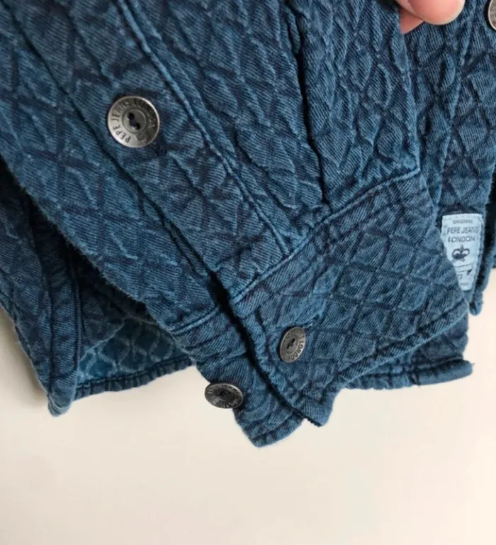 Sur chemise fit regular aspect vieilli épaisse belle coupe Pepe Jeans London M - photo numéro 3