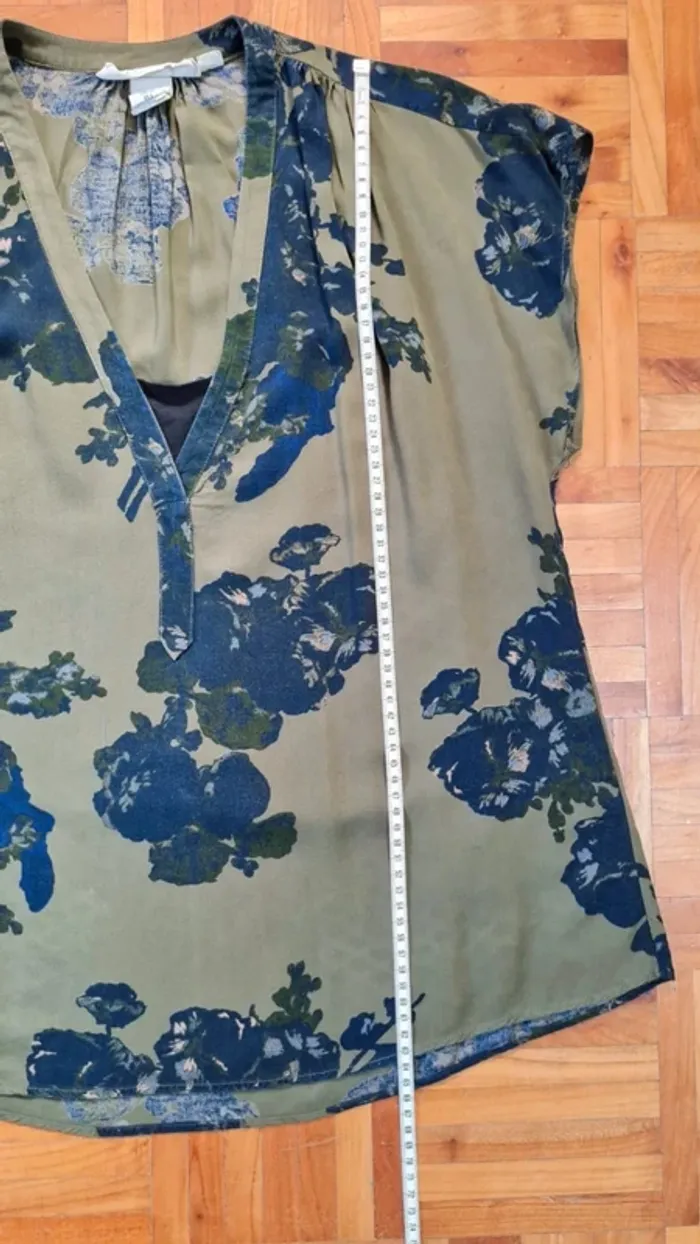 Top kaki femme H&M T38/40 - photo numéro 14