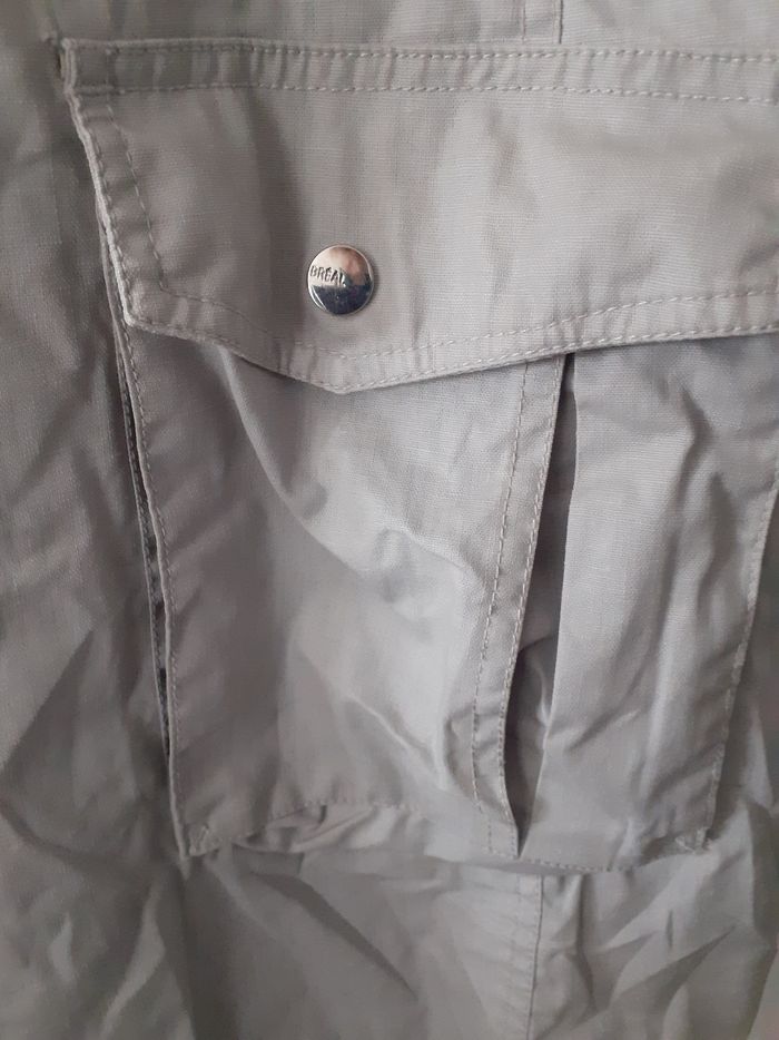 Veste imperméable gris clair - photo numéro 3