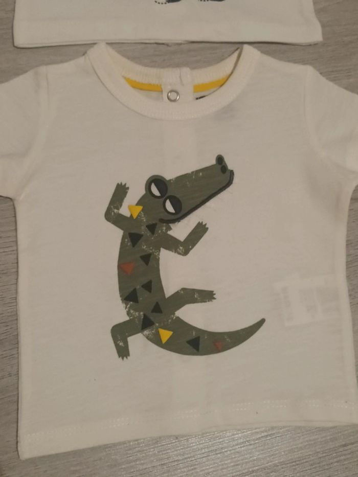 Lot t-shirts bébé garçon neuf - photo numéro 2