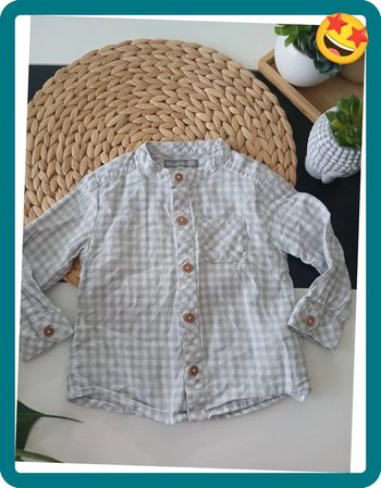Belle chemise bébé garçon Taille 9 mois🌿🦁