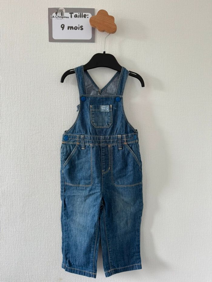 Salopette en jean - taille 9 mois 🌼