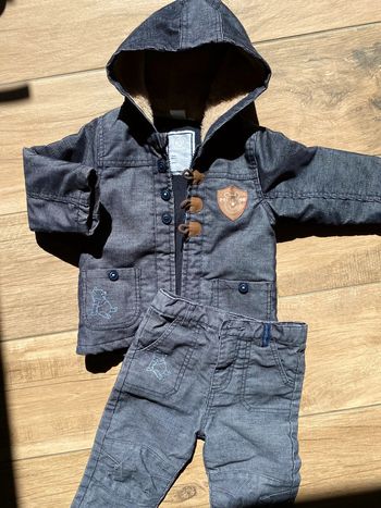 Magnifique ensemble disney manteau et pantalon