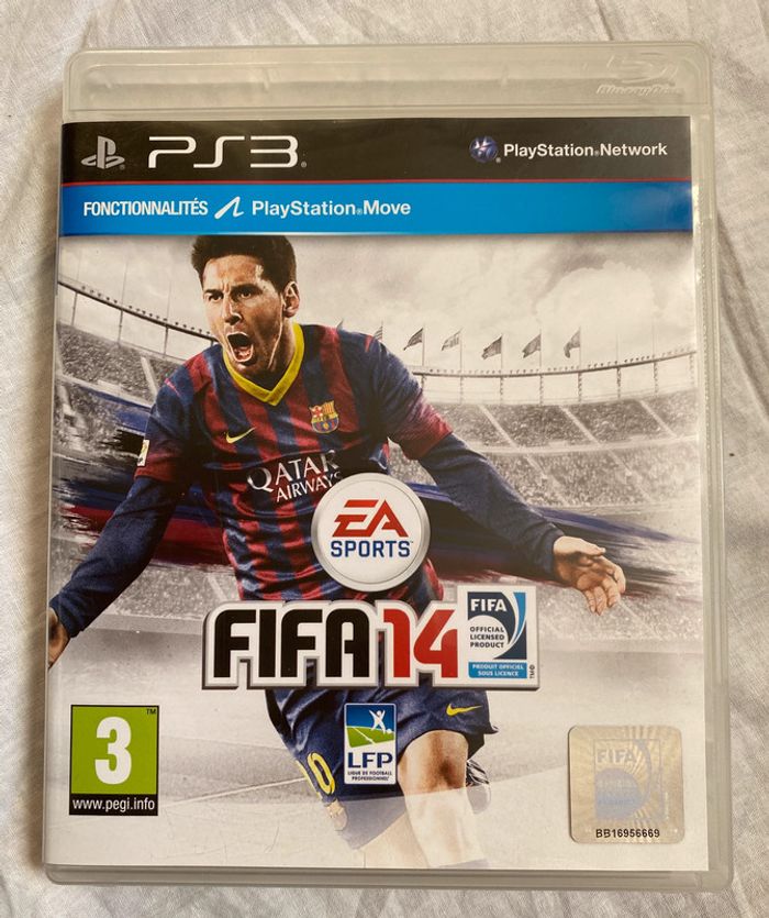 jeu Ps3 playstation Fifa 14 - photo numéro 1