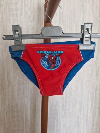 Slip de bain enfant garçon 3 ans Spiderman Marvel