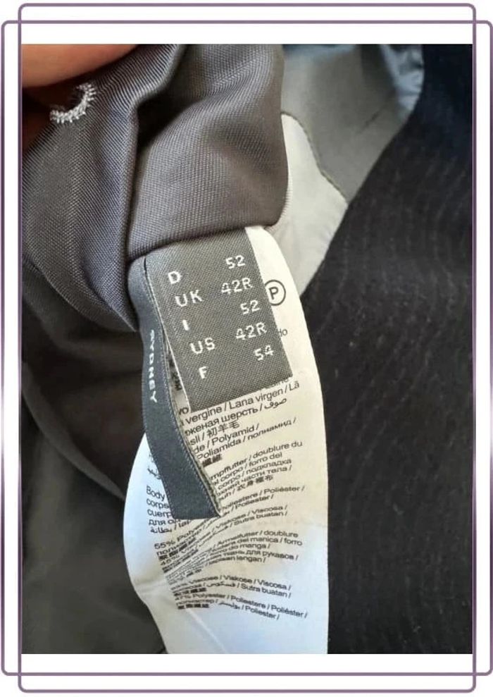 Blazer Marine esprit homme, très bon état, taille 54 - photo numéro 4