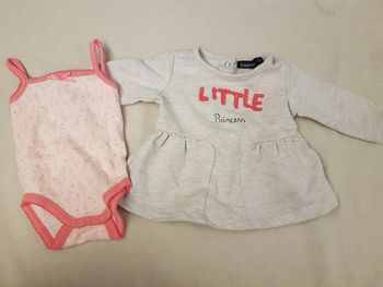 Ensemble bébé fille 1-3 mois