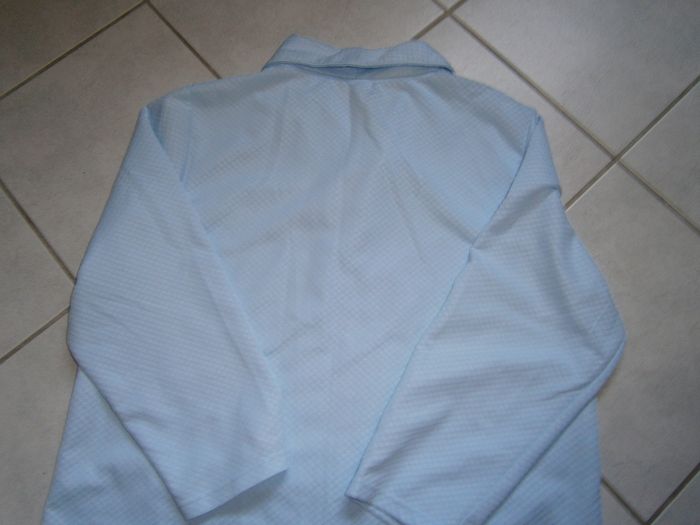 Robe de chambre été bleu ciel Taille 40 - photo numéro 6