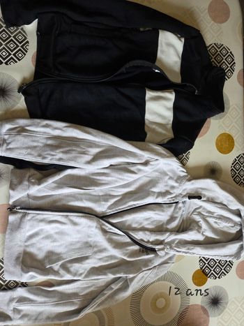 Lot 2 vestes jogging